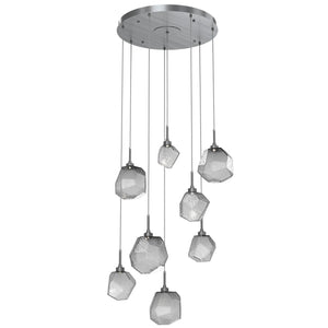 Hammerton Studio - CHB0039-08-GM-S-C01-L1 - LED Pendant - Gem - Gunmetal