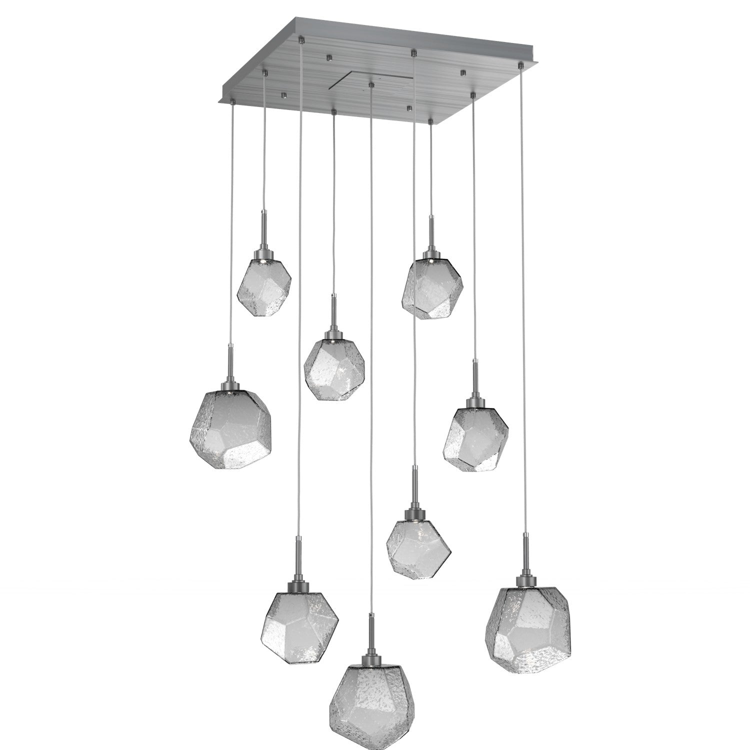 Hammerton Studio - CHB0039-09-GM-S-C01-L1 - LED Pendant - Gem - Gunmetal