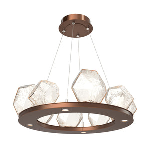 Hammerton Studio - CHB0039-0B-BB-A-CA1-L1 - LED Chandelier - Gem - Burnished Bronze