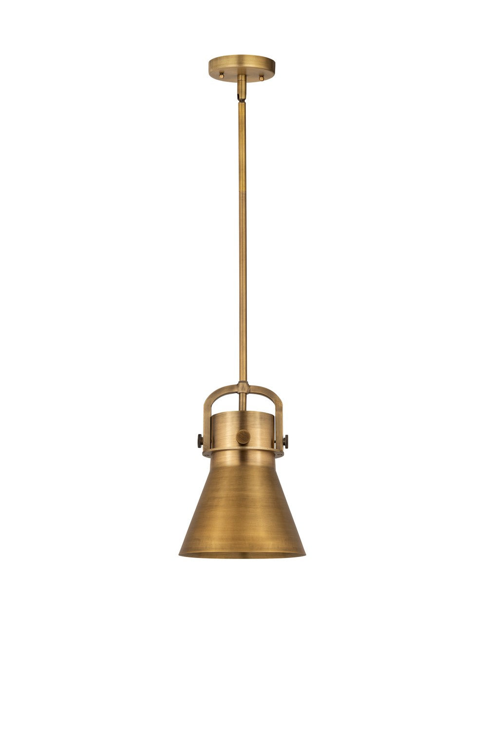 Innovations - 410-1SS-BB-M411-8BB - One Light Pendant - Downtown Urban - Brushed Brass