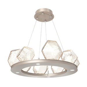 Hammerton Studio - CHB0039-0B-BS-A-CA1-L1 - LED Chandelier - Gem - Beige Silver