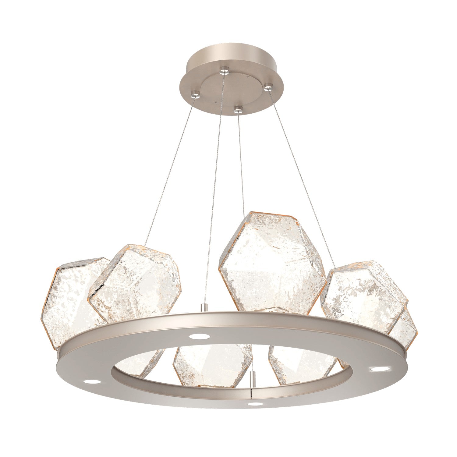 Hammerton Studio - CHB0039-0B-BS-A-CA1-L3 - LED Chandelier - Gem - Beige Silver