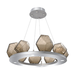 Hammerton Studio - CHB0039-0B-CS-B-CA1-L1 - LED Chandelier - Gem - Classic Silver