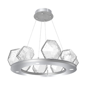 Hammerton Studio - CHB0039-0B-CS-C-CA1-L3 - LED Chandelier - Gem - Classic Silver