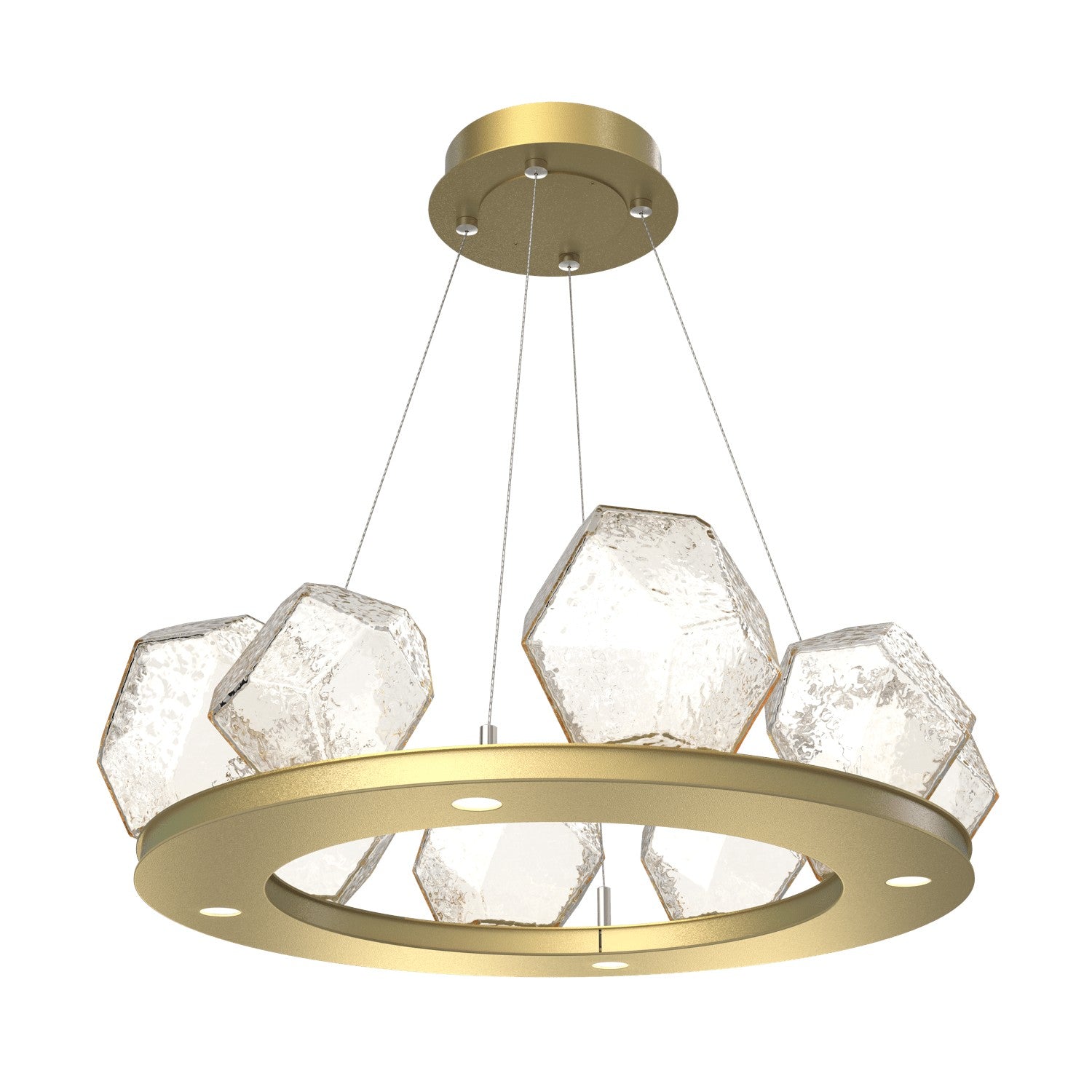 Hammerton Studio - CHB0039-0B-GB-A-CA1-L3 - LED Chandelier - Gem - Gilded Brass