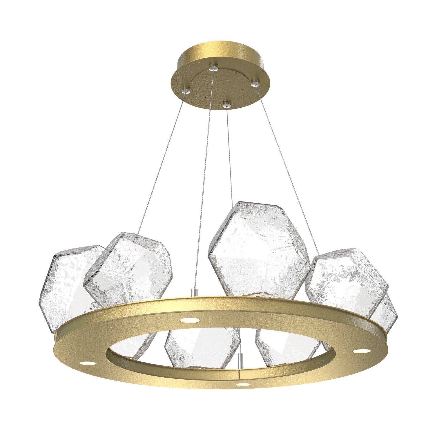 Hammerton Studio - CHB0039-0B-GB-C-CA1-L3 - LED Chandelier - Gem - Gilded Brass