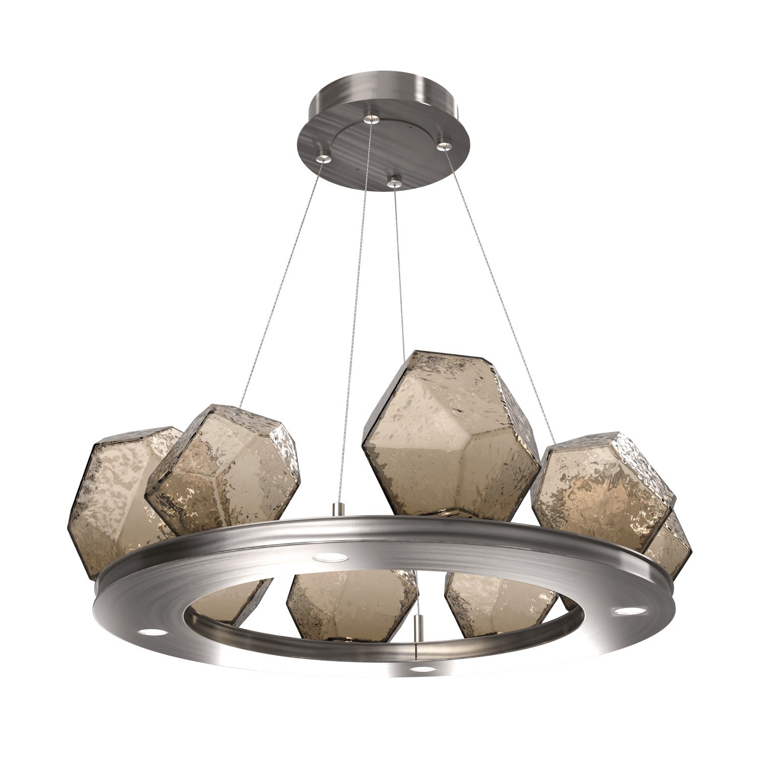 Hammerton Studio - CHB0039-0B-GM-B-CA1-L1 - LED Chandelier - Gem - Gunmetal