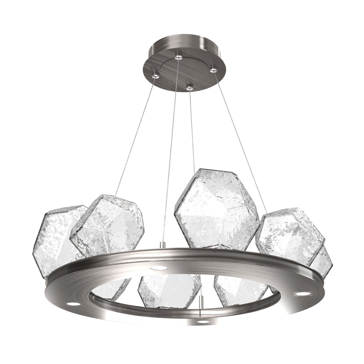 Hammerton Studio - CHB0039-0B-GM-C-CA1-L3 - LED Chandelier - Gem - Gunmetal