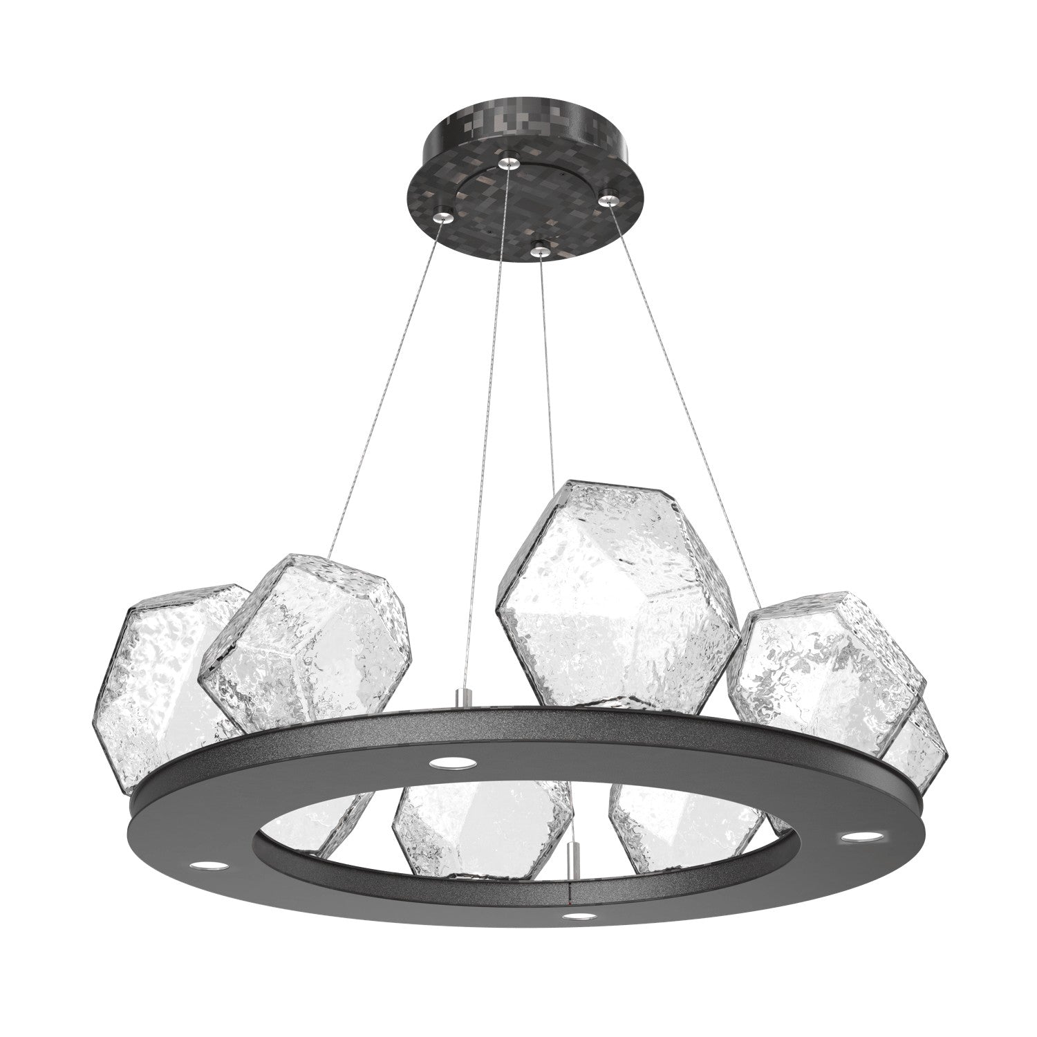 Hammerton Studio - CHB0039-0B-GP-C-CA1-L3 - LED Chandelier - Gem - Graphite