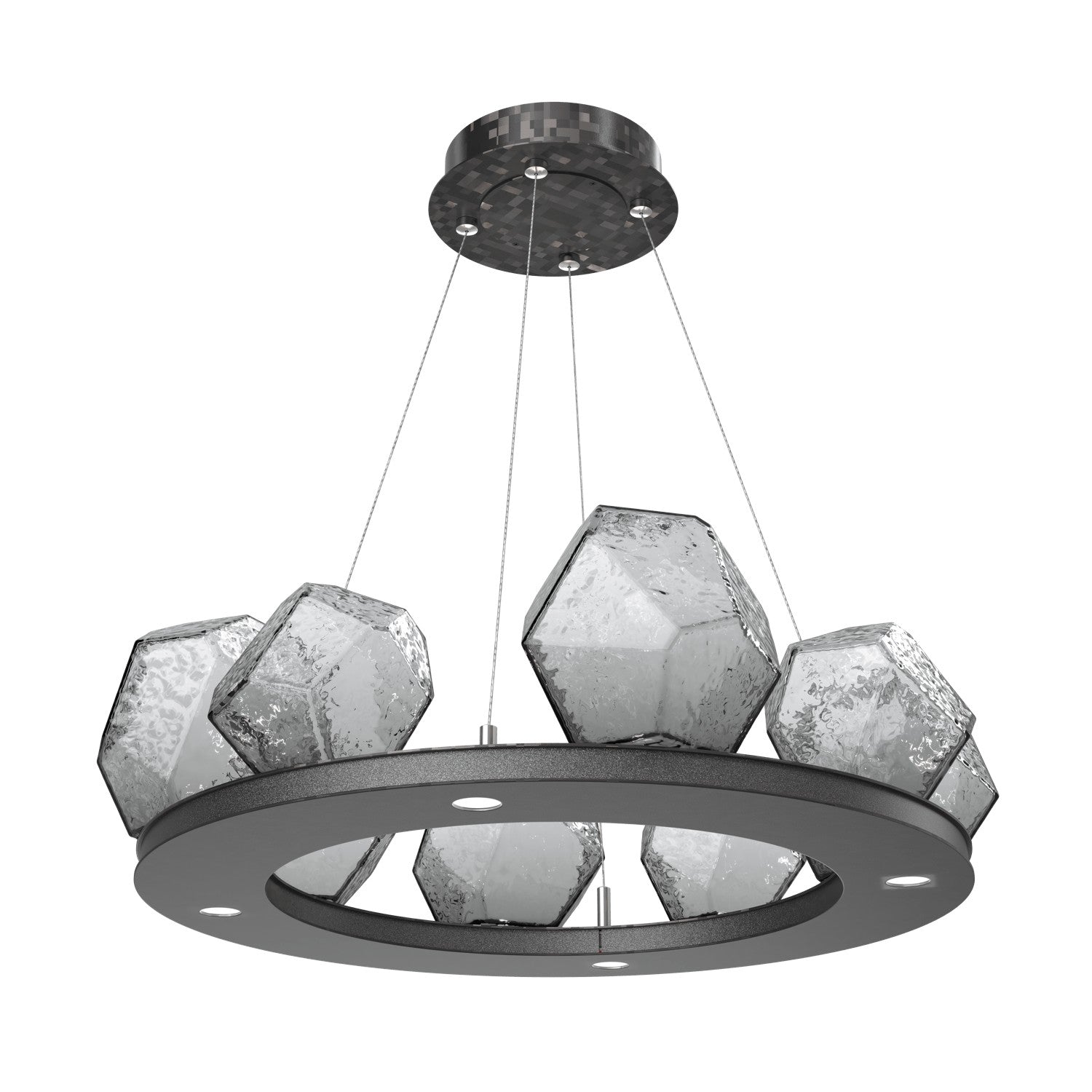 Hammerton Studio - CHB0039-0B-GP-S-CA1-L1 - LED Chandelier - Gem - Graphite