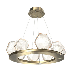 Hammerton Studio - CHB0039-0B-HB-A-CA1-L1 - LED Chandelier - Gem - Heritage Brass