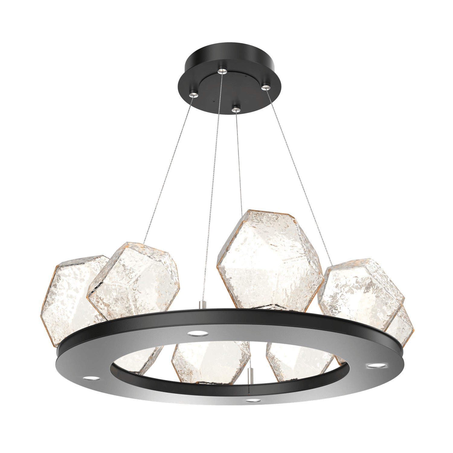 Hammerton Studio - CHB0039-0B-MB-A-CA1-L3 - LED Chandelier - Gem - Matte Black