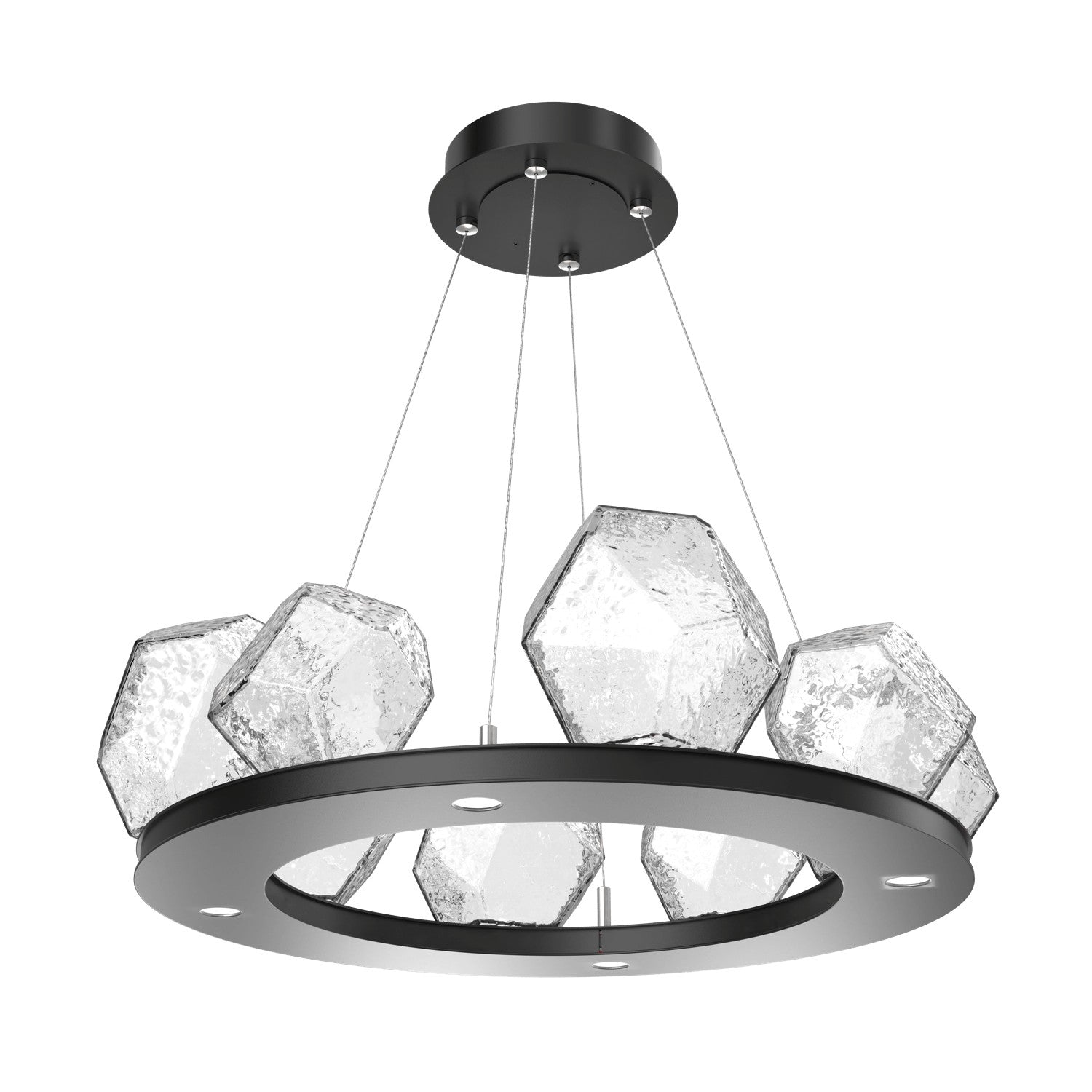 Hammerton Studio - CHB0039-0B-MB-C-CA1-L1 - LED Chandelier - Gem - Matte Black