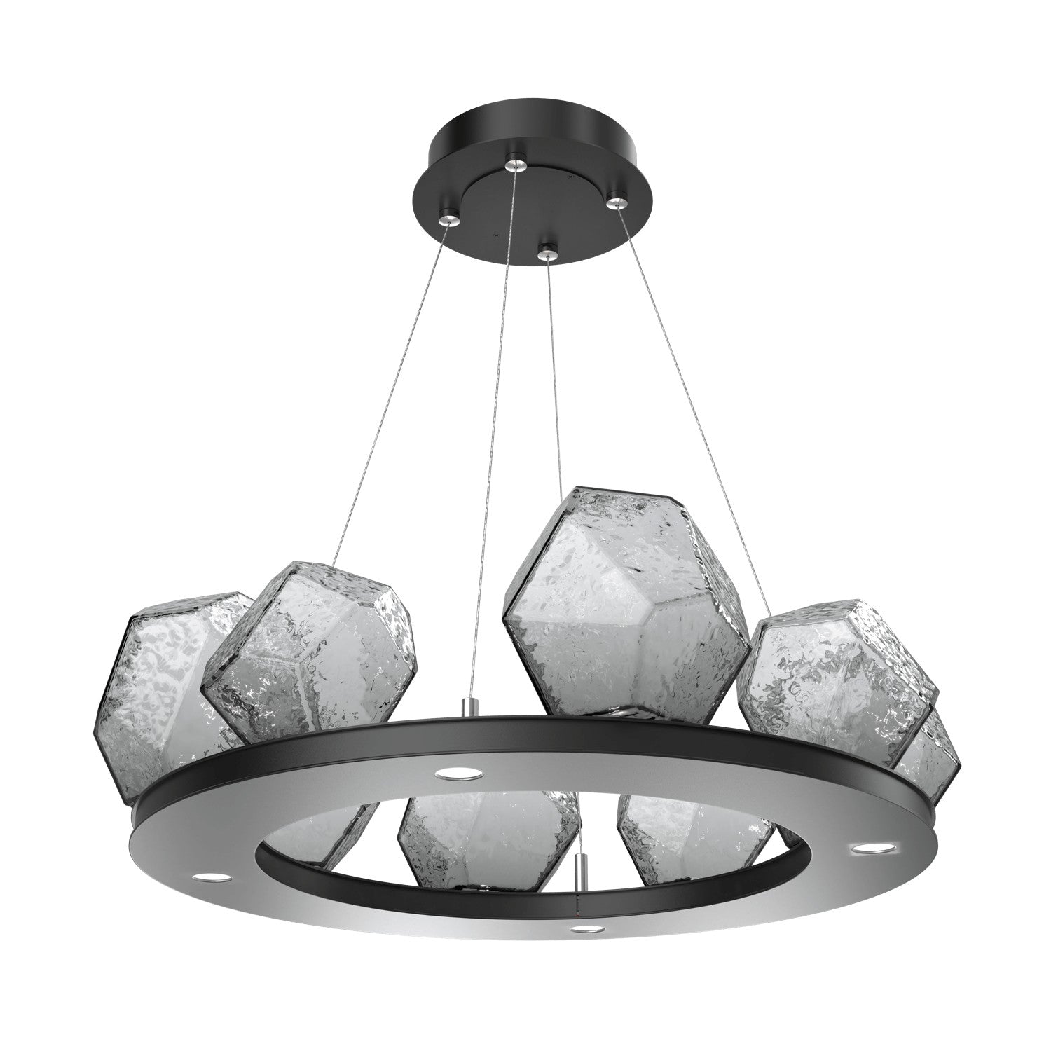 Hammerton Studio - CHB0039-0B-MB-S-CA1-L1 - LED Chandelier - Gem - Matte Black