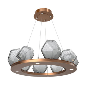 Hammerton Studio - CHB0039-0B-NB-S-CA1-L1 - LED Chandelier - Gem - Novel Brass