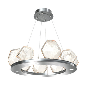 Hammerton Studio - CHB0039-0B-SN-A-CA1-L3 - LED Chandelier - Gem - Satin Nickel