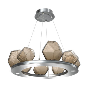 Hammerton Studio - CHB0039-0B-SN-B-CA1-L1 - LED Chandelier - Gem - Satin Nickel