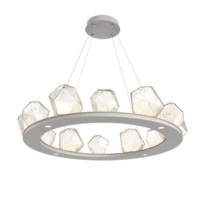 Hammerton Studio - CHB0039-0C-BS-A-CA1-L1 - LED Chandelier - Gem - Beige Silver