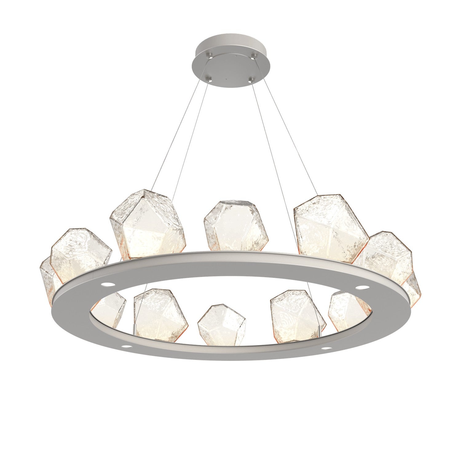 Hammerton Studio - CHB0039-0C-BS-A-CA1-L3 - LED Chandelier - Gem - Beige Silver