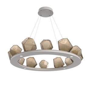 Hammerton Studio - CHB0039-0C-BS-B-CA1-L1 - LED Chandelier - Gem - Beige Silver