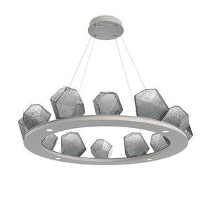 Hammerton Studio - CHB0039-0C-BS-S-CA1-L1 - LED Chandelier - Gem - Beige Silver