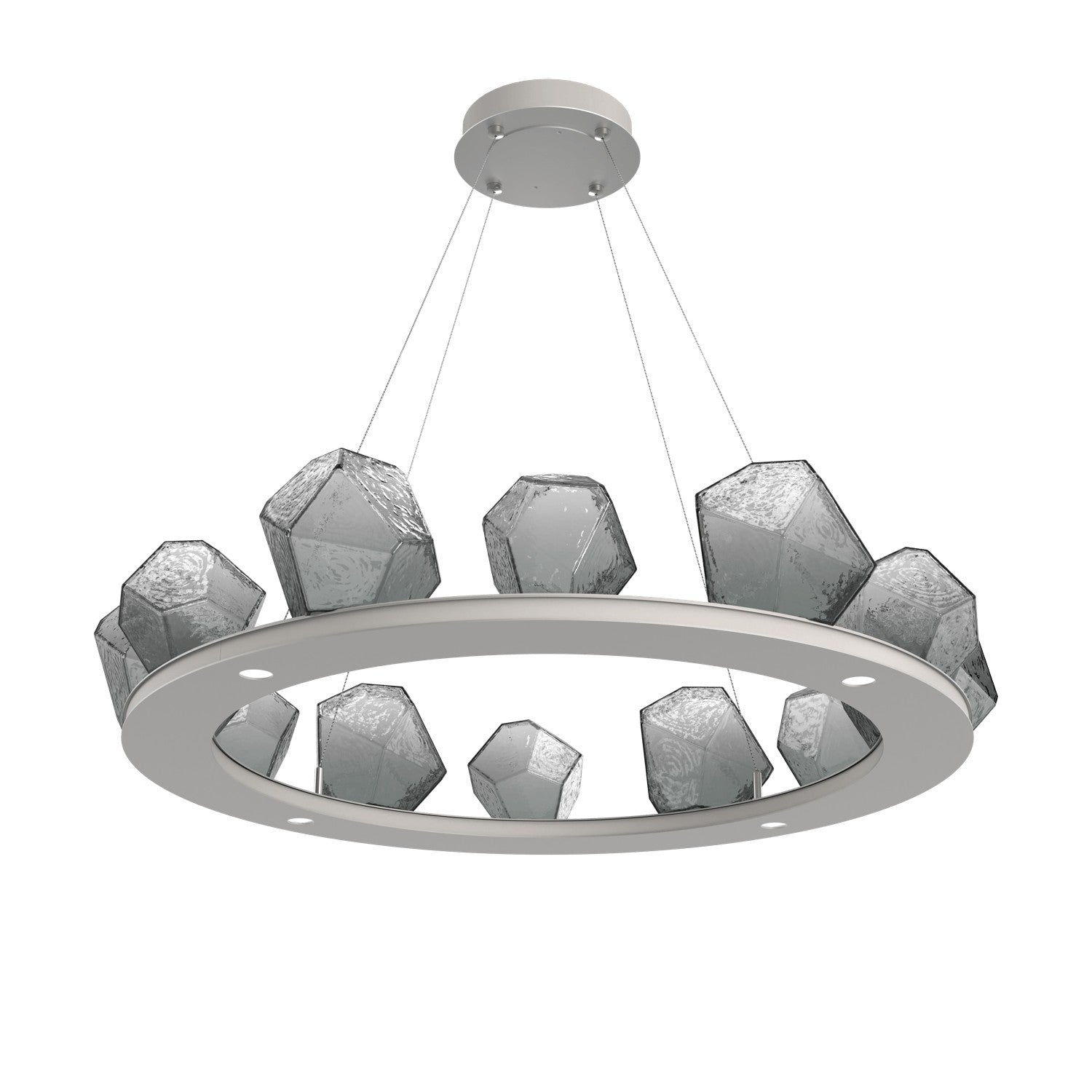 Hammerton Studio - CHB0039-0C-BS-S-CA1-L3 - LED Chandelier - Gem - Beige Silver