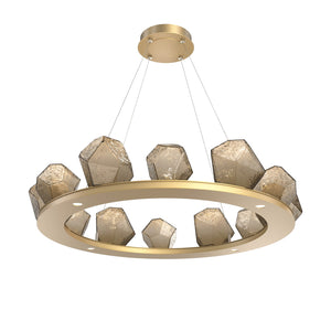 Hammerton Studio - CHB0039-0C-GB-B-CA1-L1 - LED Chandelier - Gem - Gilded Brass