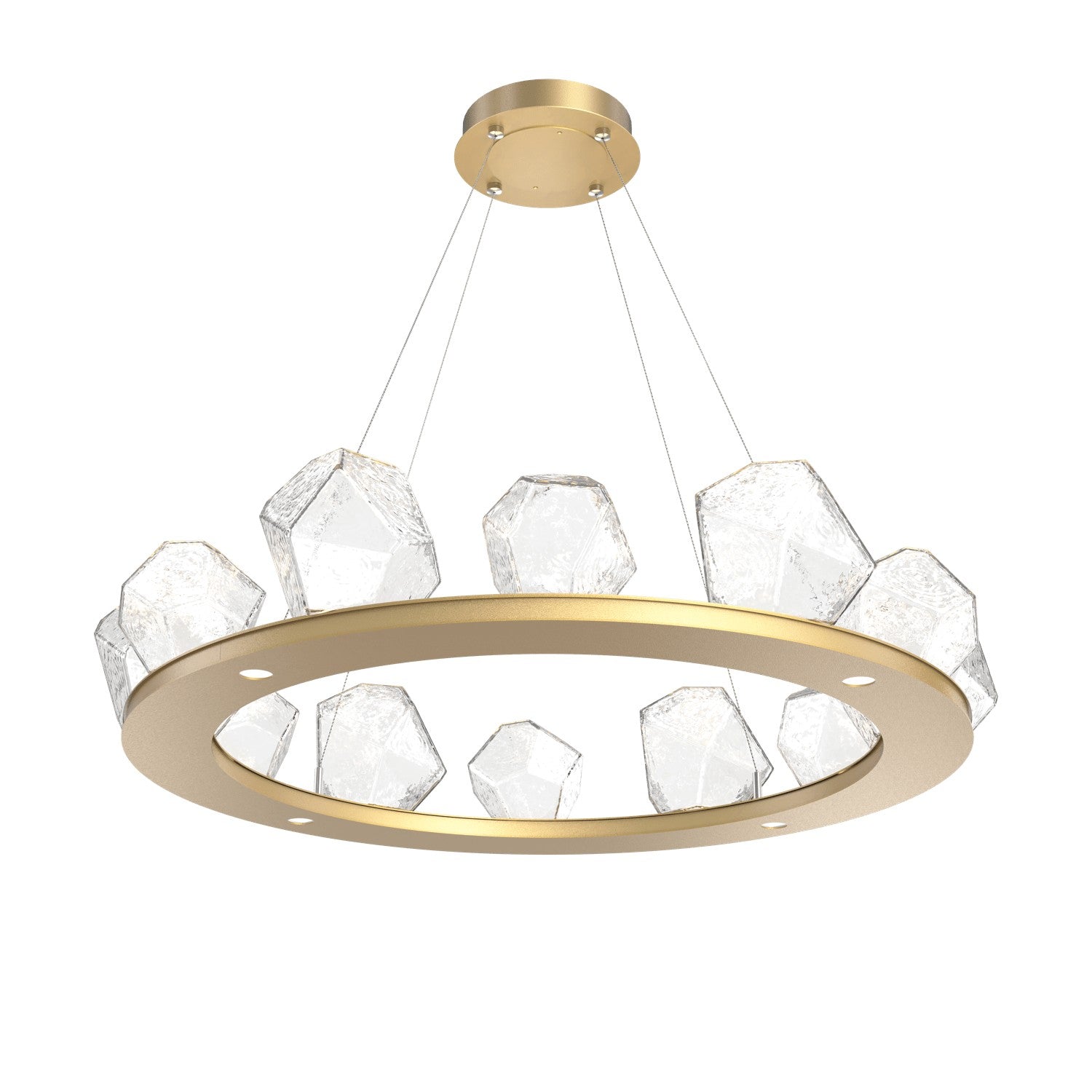 Hammerton Studio - CHB0039-0C-GB-C-CA1-L1 - LED Chandelier - Gem - Gilded Brass