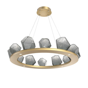 Hammerton Studio - CHB0039-0C-GB-S-CA1-L1 - LED Chandelier - Gem - Gilded Brass