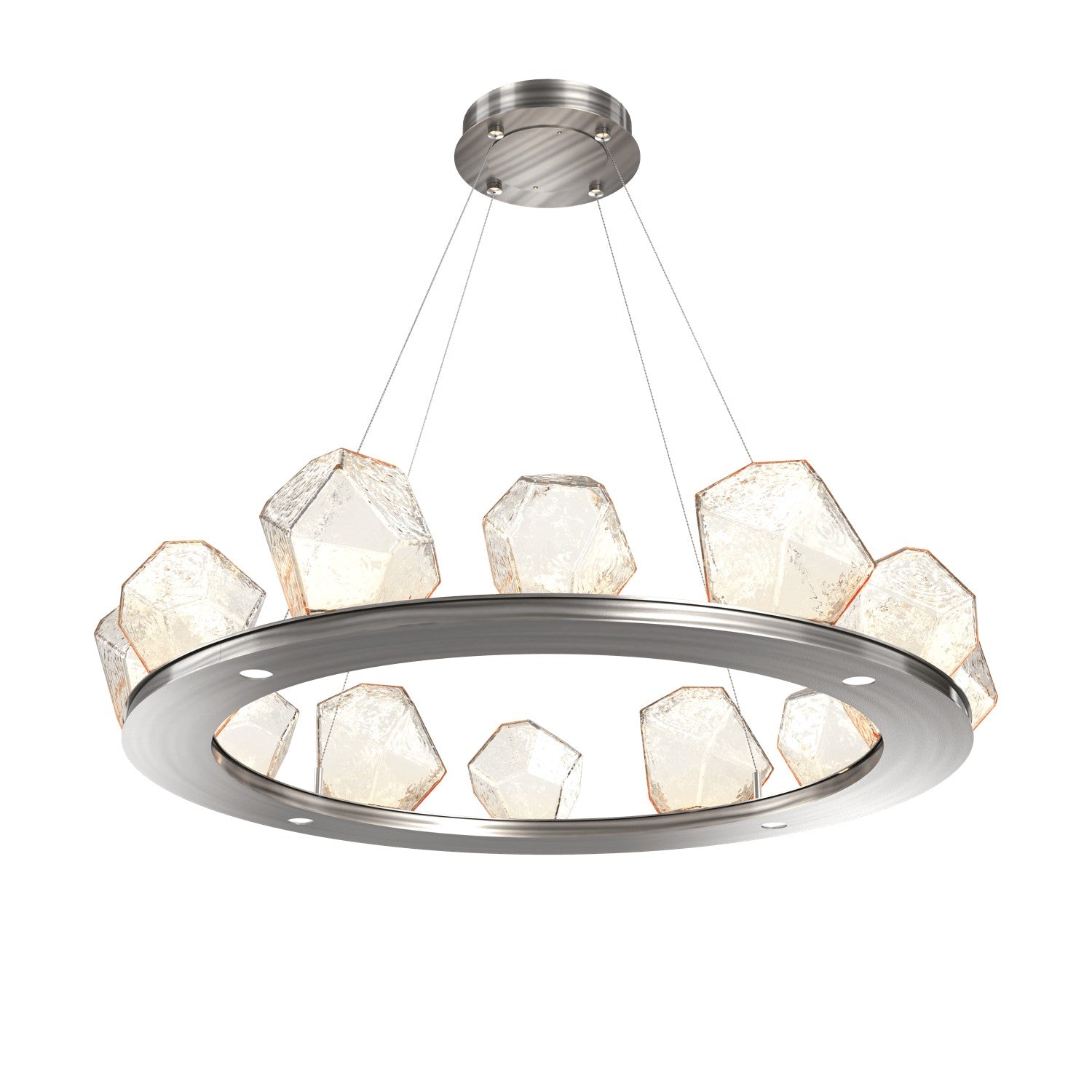 Hammerton Studio - CHB0039-0C-GM-A-CA1-L1 - LED Chandelier - Gem - Gunmetal