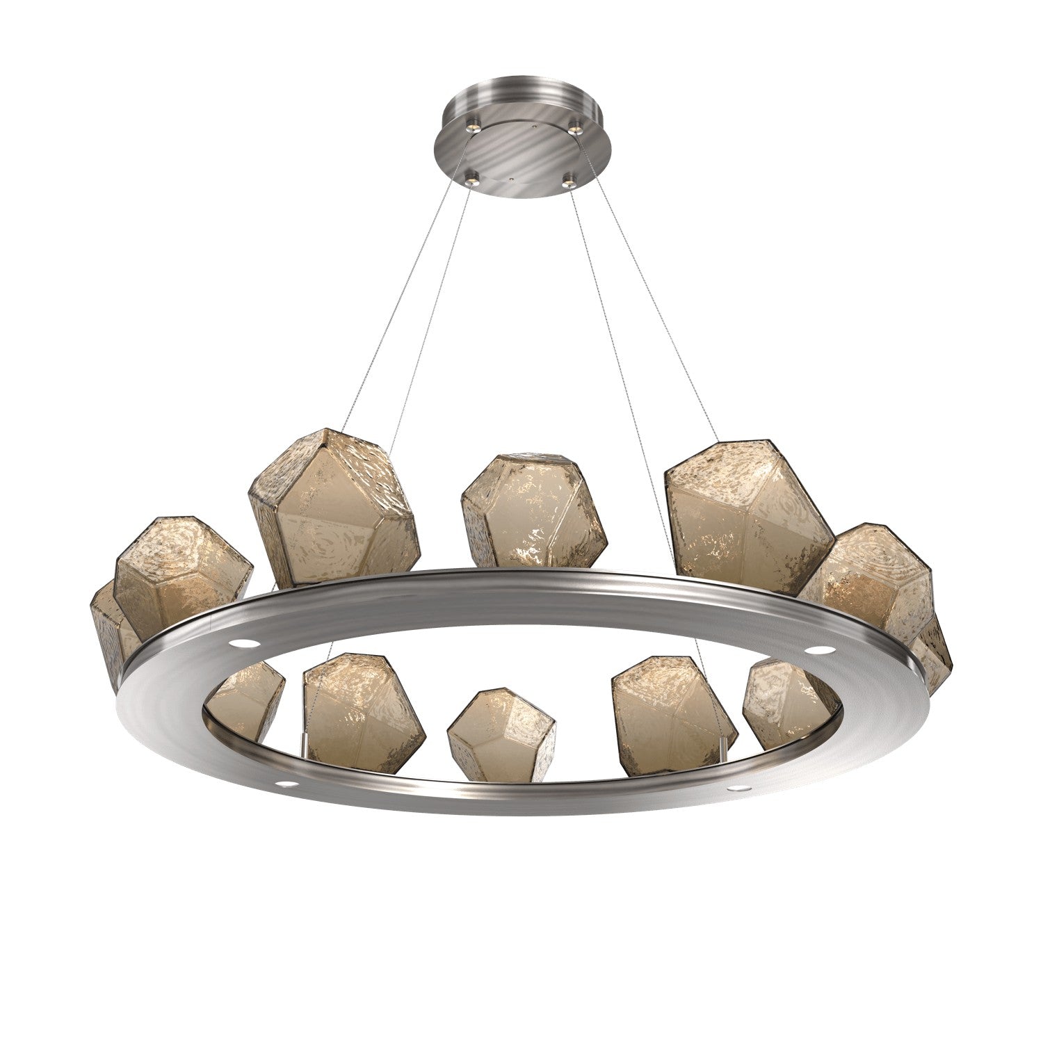 Hammerton Studio - CHB0039-0C-GM-B-CA1-L1 - LED Chandelier - Gem - Gunmetal