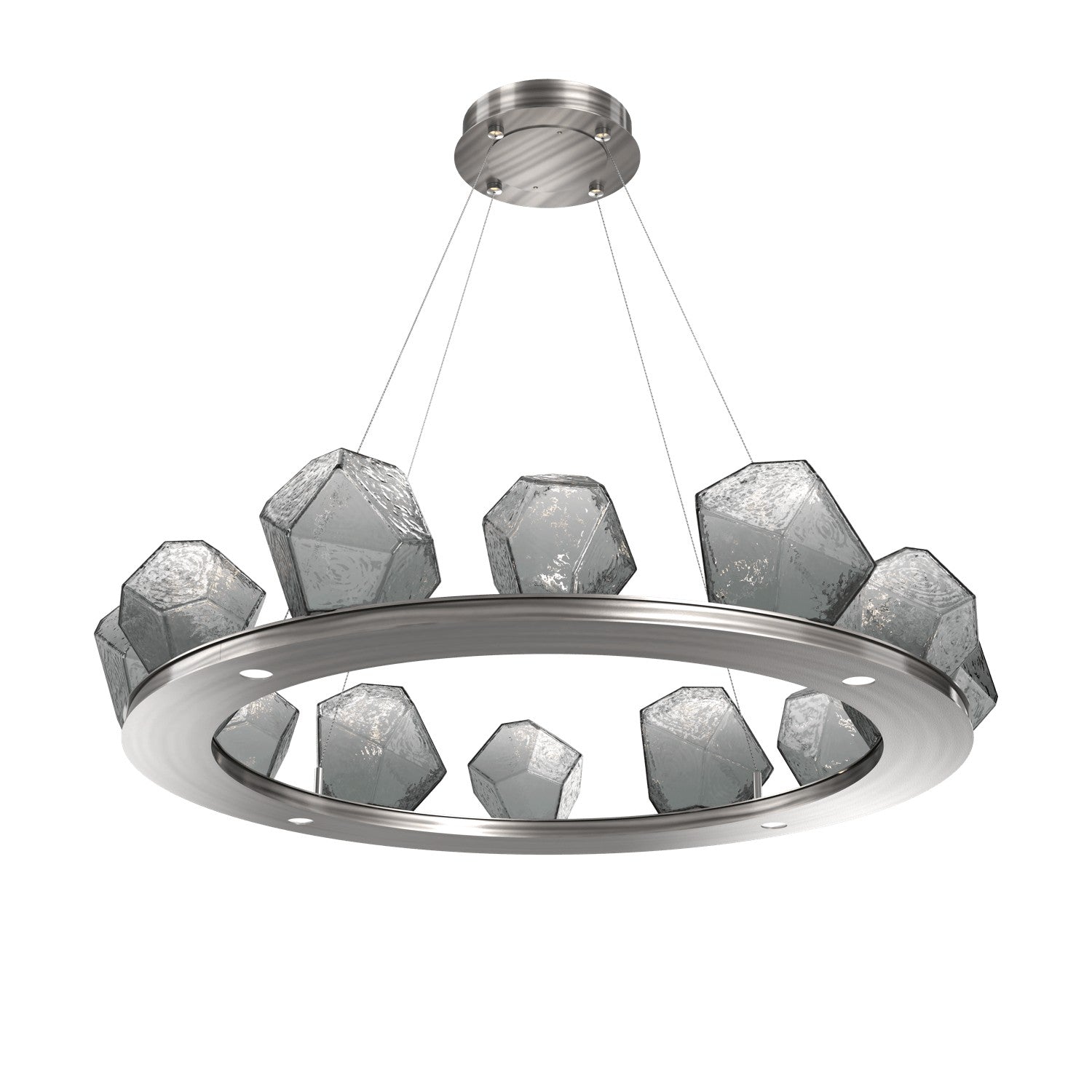 Hammerton Studio - CHB0039-0C-GM-S-CA1-L1 - LED Chandelier - Gem - Gunmetal