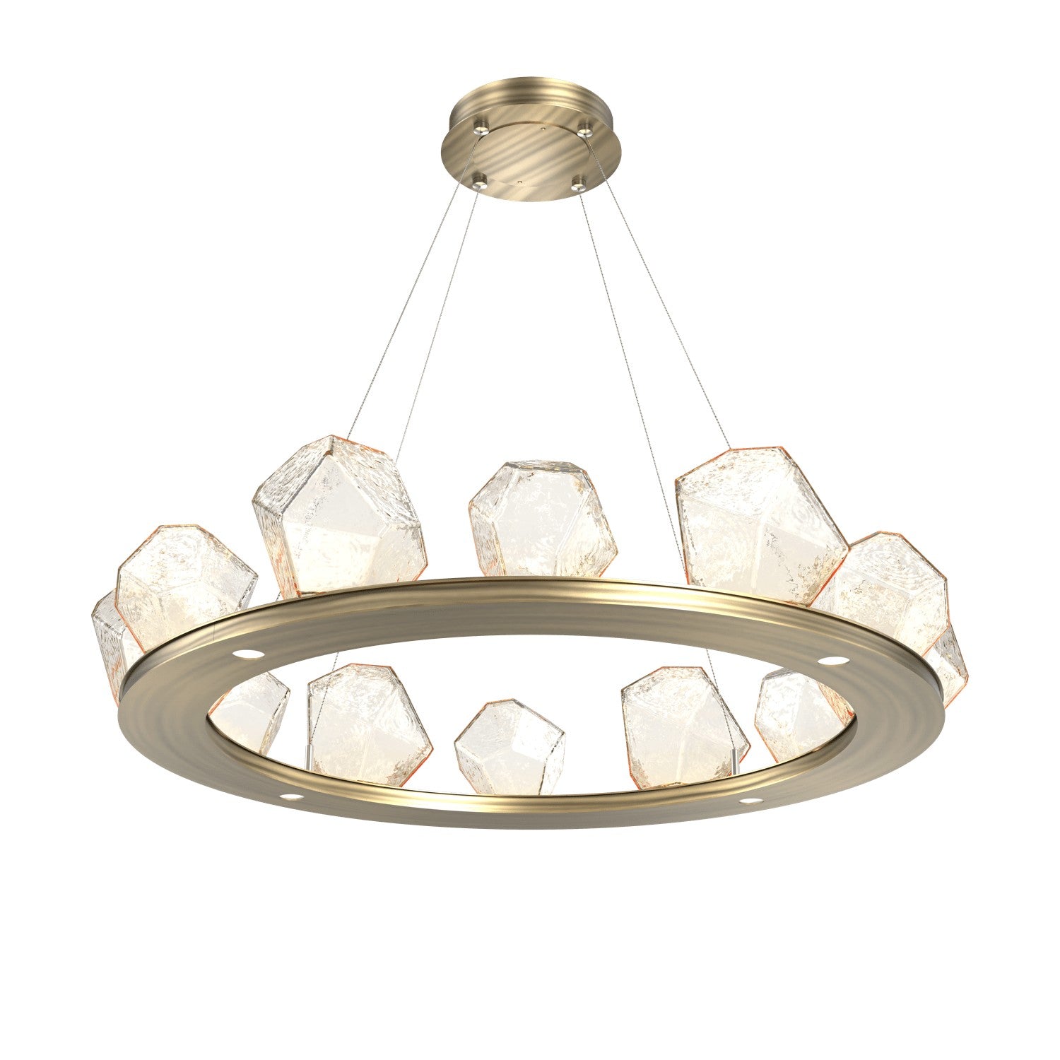 Hammerton Studio - CHB0039-0C-HB-A-CA1-L1 - LED Chandelier - Gem - Heritage Brass