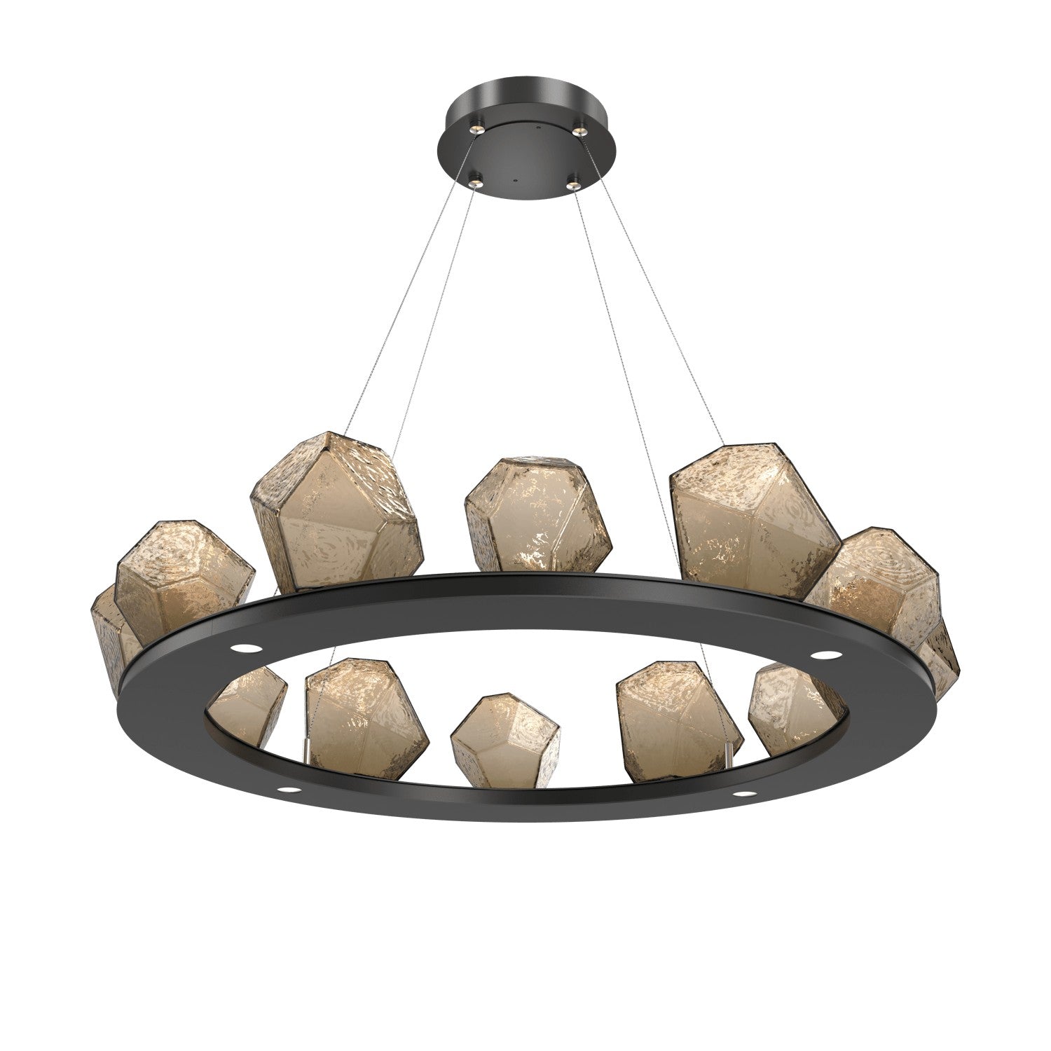 Hammerton Studio - CHB0039-0C-MB-B-CA1-L1 - LED Chandelier - Gem - Matte Black