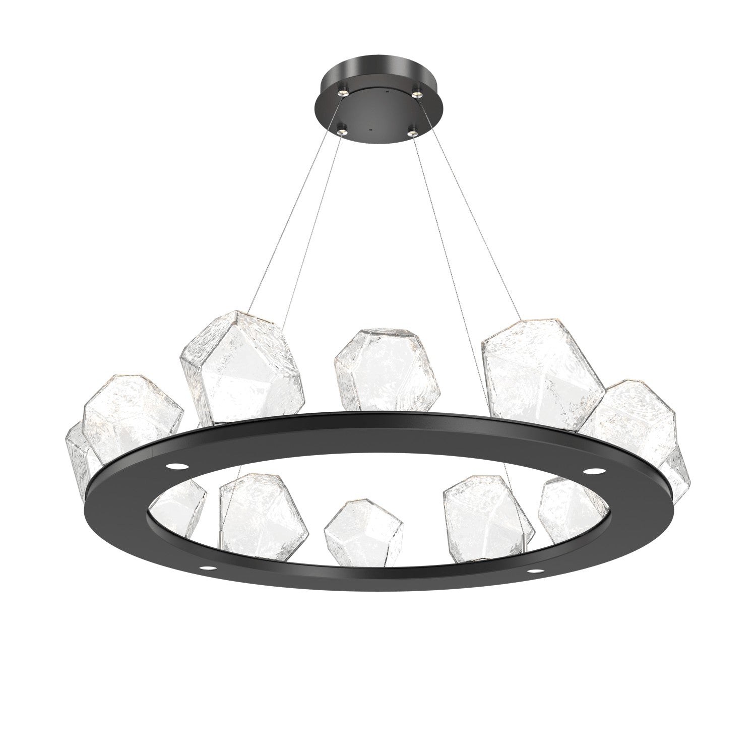 Hammerton Studio - CHB0039-0C-MB-C-CA1-L1 - LED Chandelier - Gem - Matte Black