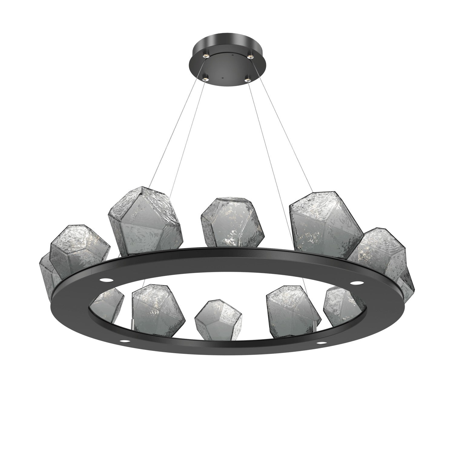 Hammerton Studio - CHB0039-0C-MB-S-CA1-L3 - LED Chandelier - Gem - Matte Black