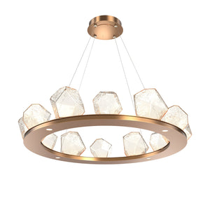 Hammerton Studio - CHB0039-0C-NB-A-CA1-L1 - LED Chandelier - Gem - Novel Brass