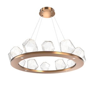 Hammerton Studio - CHB0039-0C-NB-C-CA1-L1 - LED Chandelier - Gem - Novel Brass