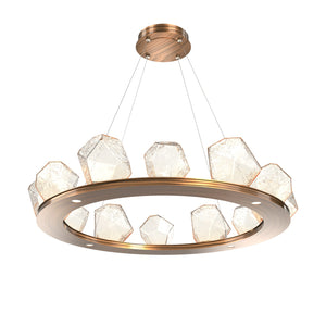 Hammerton Studio - CHB0039-0C-RB-A-CA1-L1 - LED Chandelier - Gem - Oil Rubbed Bronze