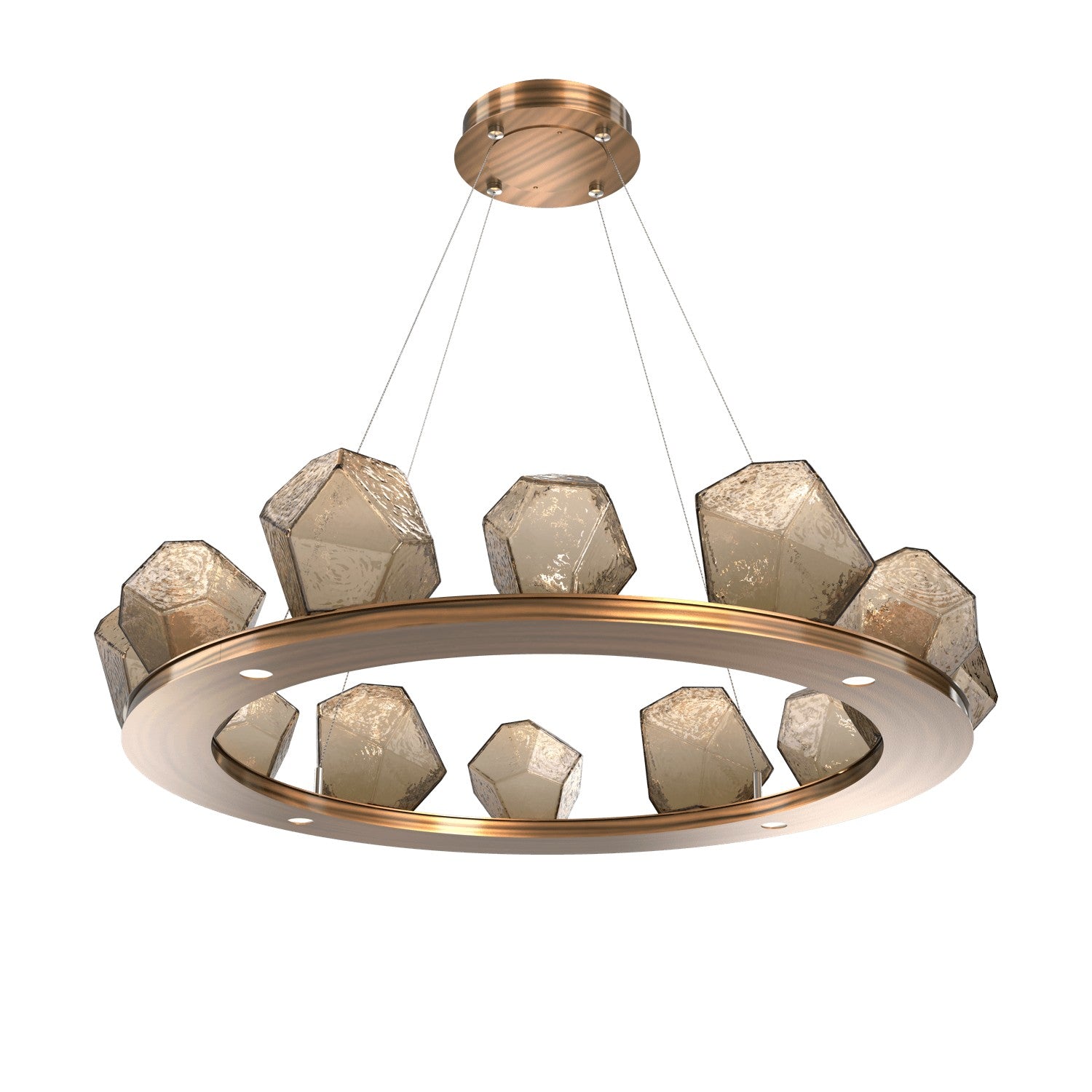 Hammerton Studio - CHB0039-0C-RB-B-CA1-L3 - LED Chandelier - Gem - Oil Rubbed Bronze