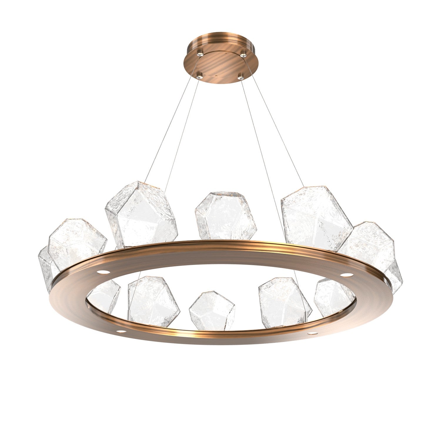 Hammerton Studio - CHB0039-0C-RB-C-CA1-L3 - LED Chandelier - Gem - Oil Rubbed Bronze