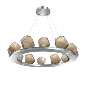 Hammerton Studio - CHB0039-0C-SN-B-CA1-L1 - LED Chandelier - Gem - Satin Nickel