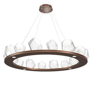 Hammerton Studio - CHB0039-0D-BB-C-CA1-L1 - LED Chandelier - Gem - Burnished Bronze