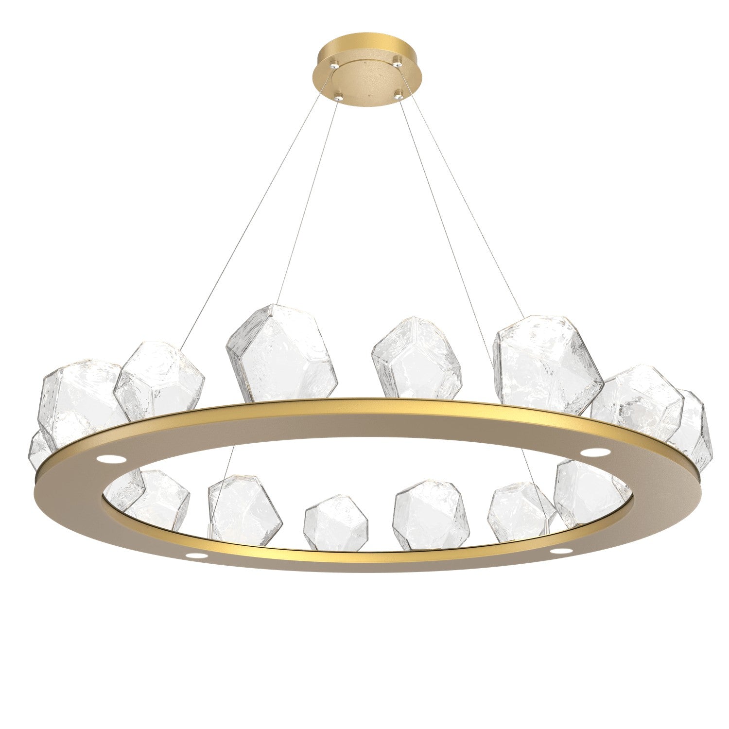 Hammerton Studio - CHB0039-0D-GB-C-CA1-L1 - LED Chandelier - Gem - Gilded Brass