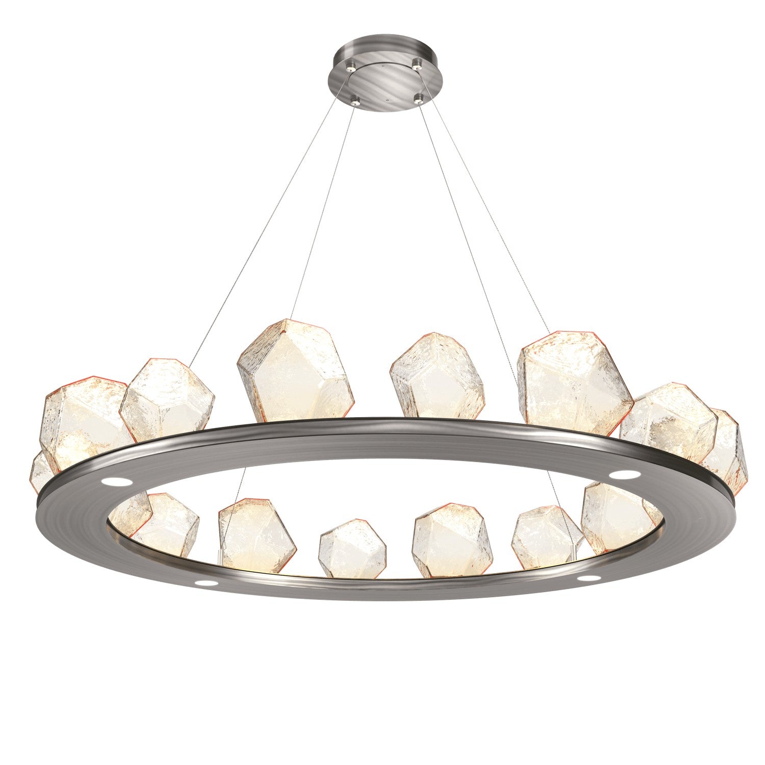 Hammerton Studio - CHB0039-0D-GM-A-CA1-L1 - LED Chandelier - Gem - Gunmetal