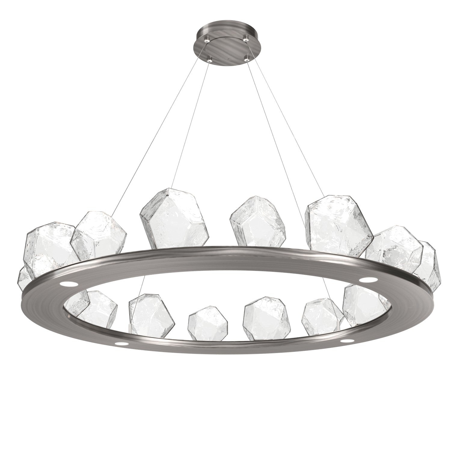 Hammerton Studio - CHB0039-0D-GM-C-CA1-L1 - LED Chandelier - Gem - Gunmetal