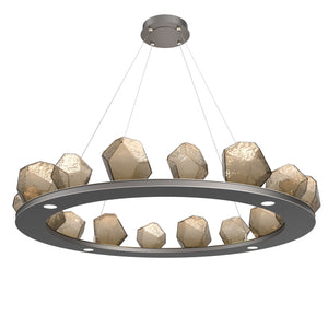 Hammerton Studio - CHB0039-0D-GP-B-CA1-L1 - LED Chandelier - Gem - Graphite