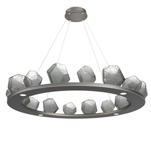 Hammerton Studio - CHB0039-0D-GP-S-CA1-L1 - LED Chandelier - Gem - Graphite