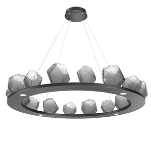 Hammerton Studio - CHB0039-0D-MB-S-CA1-L1 - LED Chandelier - Gem - Matte Black