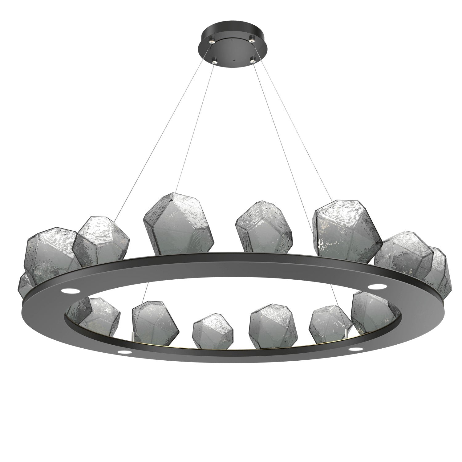 Hammerton Studio - CHB0039-0D-MB-S-CA1-L3 - LED Chandelier - Gem - Matte Black